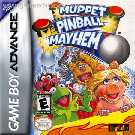 Cover Muppet Pinball Mayhem for Game Boy Advance